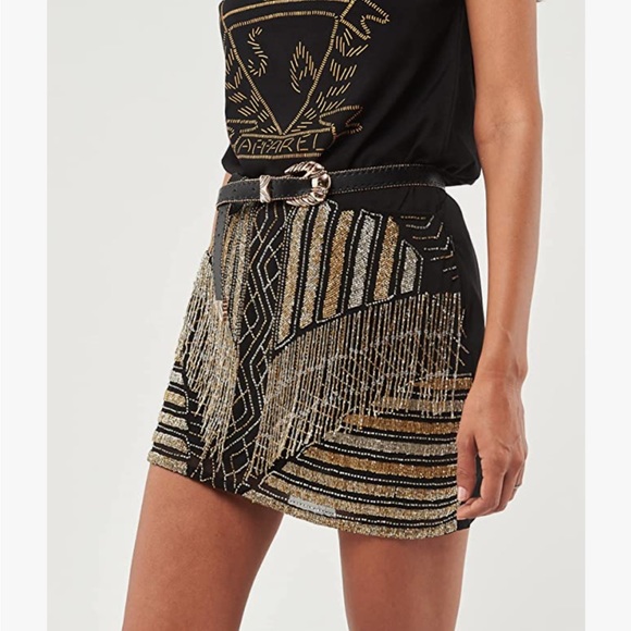 SETA Dresses & Skirts - Seta Apparel Women's Éclair Embellished Mini Skirt